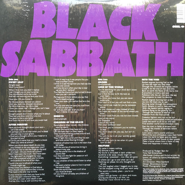 Black Sabbath - Master of Reality