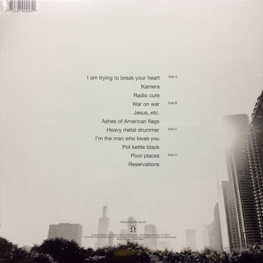 Wilco Yankee Hotel Foxtrot back vinyl