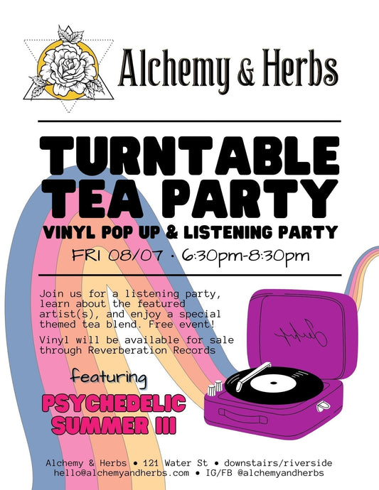 Turntable Tea Party featuring Psychedelic Summer III